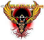 Dale Pulde War Eagle Tshirt, back