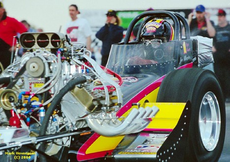 Jim Murphy Launches Hard at the 2000 Bakersfield March Meet. Photo by Mark Hovsepian