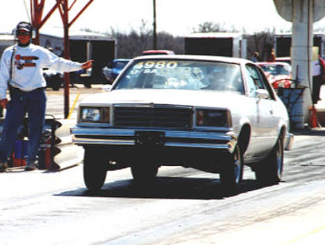 DRL Research Editor Danny White leaves hard during testing in his pure Stocker. Photo thanks to Danny