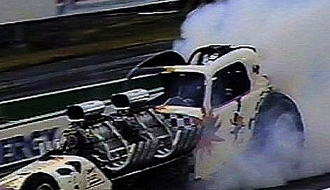No, your mind is not bending -- this is Graham's TWIN engine Fiat altered! Photo thanks to Graham Slapp