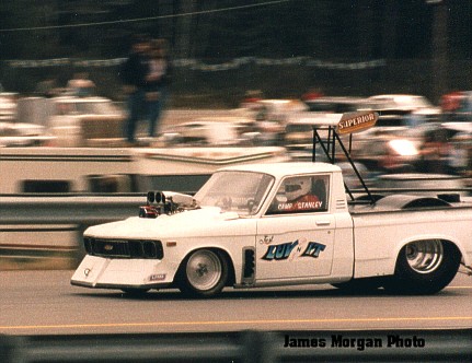Camp Stanley's Blown Chevy Luv Pickup. Photo by James Morgan