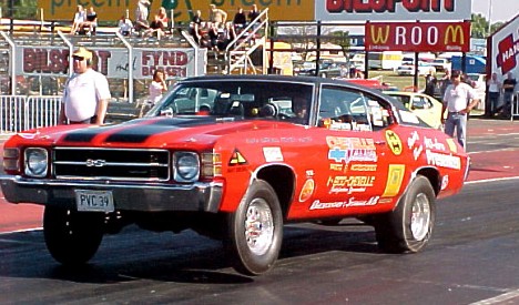 Another shot of Janne's clean Chevelle. See -- they DO have sun in Sweden! Photo thanks to Janne Kretz