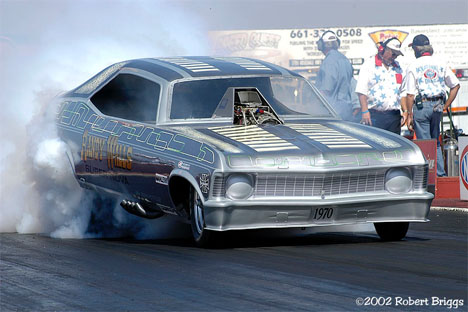Randy Walls' restored Super Nova is as nice a Classic Funny Car as you will see. Photo by Robert Briggs