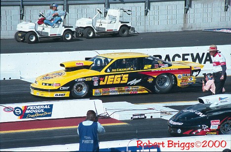 Jeg Coughlin put the venerable name of Jeg's Automotive into the World Championship in NHRA Pro Stock. Photo by Robert Briggs