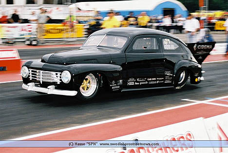 Are you ready for a 600 horsepower 4 cylinder vintage Volvo? Photo by Spons Mattsson