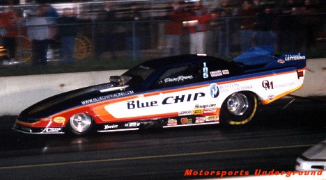David Rowe's Top Alky Funny Car 2000. Photo by James Morgan