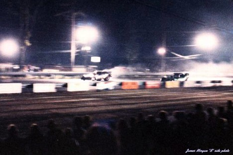 Ivanof vs Johnson at Night 1980. Photo by James Morgan