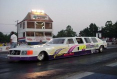 Jim Neilson's jet limo -- the ultimate prom ride! Tim Pratt photo