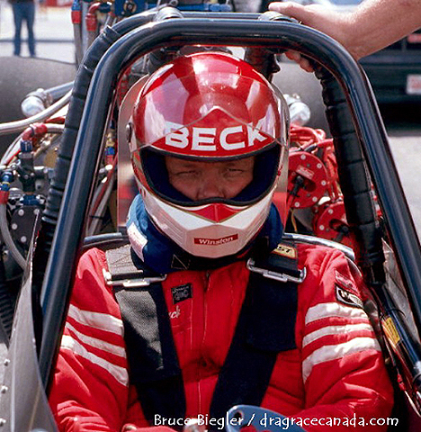 Gary Beck always had his game face on. Photo by Bruce Biegler