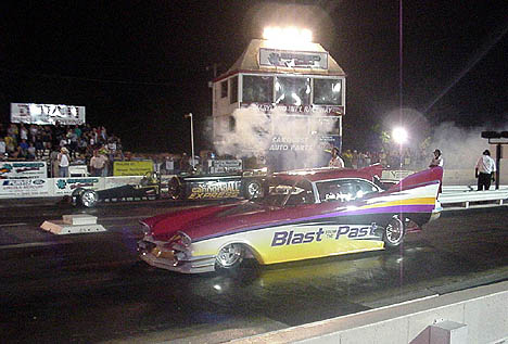 KC Jones and Ernie Bouge made a good matchup. Photo by Tim Pratt