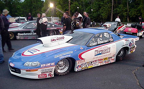 Rickie Smith was out putting Kenny Koretsky's Camaro through its paces. Photo by Tim Pratt