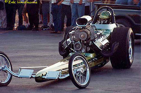 The Beebe and Mulligan Fighting Irish car brought back fond memories. Photo by Zak Hawthorne