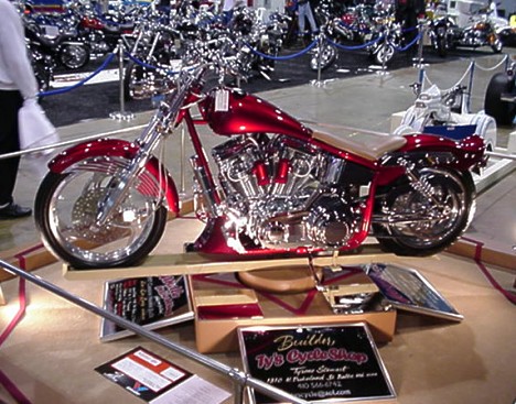 Another exquisite motorcycle. Photo by Tim Pratt