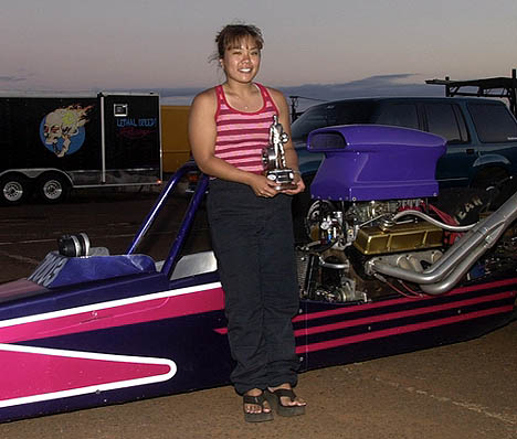 Kris Shirota won Bracket 1 on Sunday. Photo by Mike Thompson