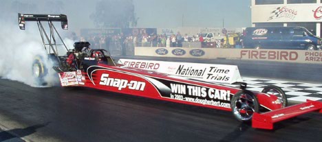 Doug Herbert wants to give away his Top Fueler.