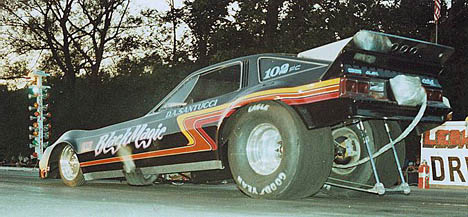 D.A. Santucci did the Black Magic name proud, continuiing to look good and run hard into the 1990s. Photo by David Hapgood