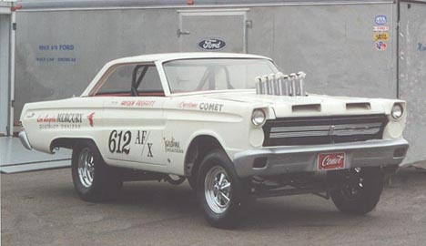 Hayden Proffitt's 1965 Comet Cyclone A/FX. Photo by John Gotshall