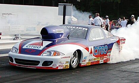 John Montecalvo's Citgo Cavalier was impressive, but finished just a few ticks behind Baker. Photo by Stephen Hawes