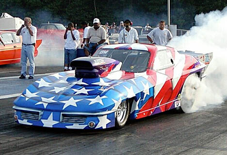 Kent Ferrell was going for his third straight Frantic 7 win, but redlighted in the final. Photo by Stephen Hawes