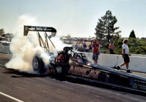 Top Fuel champion Craig Smith. Photo by Nolan Hibbard